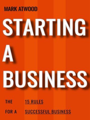 cover image of Starting a Business